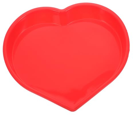 CIYODO Molde de Silicona Forma de Corazón para Hornear Pasteles y Chocolate Antiadherente Reutilizable para Mousse y Galletas Decorativas Repostería Casera
