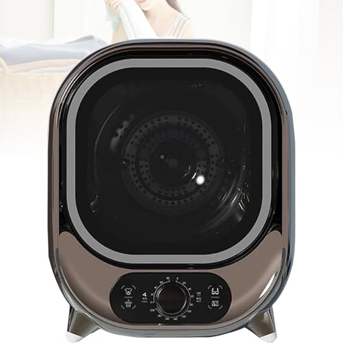 GwlThixion Sèche-Linge à Condensation Portable, Sèche-Linge à Condensation Compact et Portable, capacité de 0.8 kg, Adapté Aux Petits Espaces, Petit sèche-Linge à Condensation ElectroplatedBlue