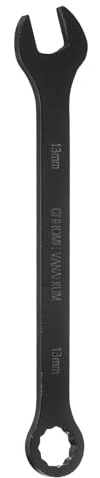 QUARKZMAN Llave Combinada Métrica 13mm CR-V Acero Caja 12 Puntos Y Extremo Abierto Llaves De Doble Extremo Herramientas Para Reparaciones De Automóviles Maquinaria Y Bricolaje.