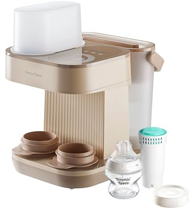 Tommee Tippee Perfect Prep Pro Machine App Support Nutmeg | Antibacterial Water Filter Removes Bacteria and Impurities