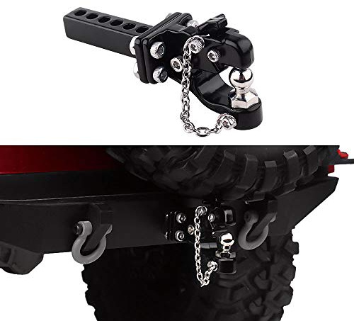 INJORA Anhängerkupplung Trailer Haken für 1:10 RC Crawler TRX4 SCX10