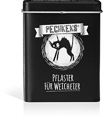 Pechkeks Pflaster-Box mit Motiv  Für Weicheier