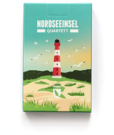Marmota Maps Nordseeinsel Quartett
