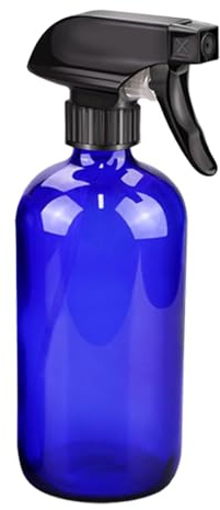 VASANA Leere Sprühflaschen, Wassersprühflaschen mit verstellbarem Sprühkopf, nachfüllbar, auslaufsicher, Sprühflasche für Gartenarbeit, Pflanzen, Haare, Schönheit, 500 ml, Blau