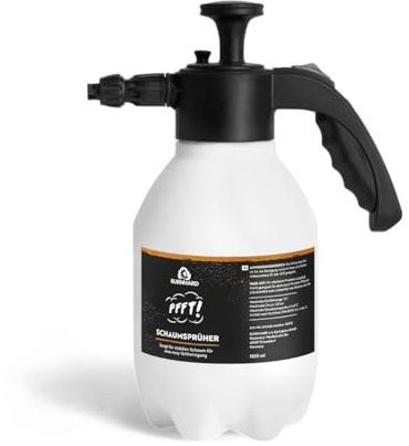 BURNHARD Schaumsprüher 1,5L, Drucksprüher mit Pumpfunktion, ideal für Grillreiniger