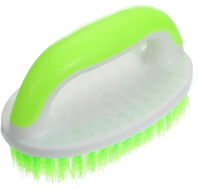 PATIKIL Laundry Scrub Brush, Cleaning Brush with Long Handle Laundry Clothes Shoes Scrubbing Brush for Bathroom Carpet Cleaning, Green