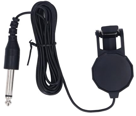 Pickup per Chitarra a Clip Pickup a Clip Professionale in Plastica con Tono Chiaro per Chitarra Folk Erhu per Violino