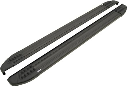 TURTLE Marchepieds brillants compatibles avec Toyota Hilux Revo 20152024 | NOIR