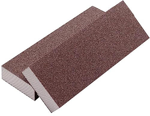 200mm Extra Long Sanding Sponge Block - 2/5/10 Pieces, 120-240 Grit, Wet Dry Sanding Tool for Wood, Metal, Plastic (120grit 2pcs)