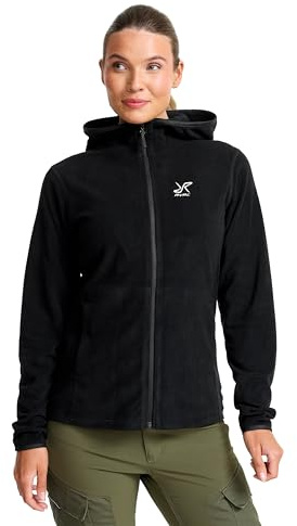 RevolutionRace Hiker Fleece Hoodie für Damen, Leichter und elastischer Fleece-Hoodie