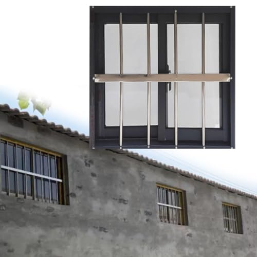ZIUSFAC Aluminium Kellerfenster Keller Ersatzfenster Schuppenfenster Für Gewächshaus Dachboden 45 55 65 75 85cm Haushaltsfenster Transparentes Glas(Gray,(WxH) 70x30cm/28x12)