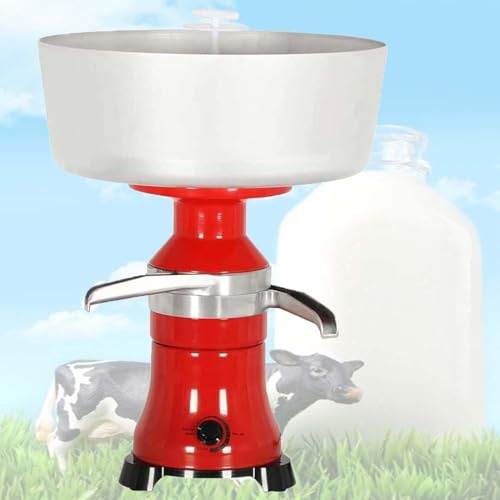 Separatore Elettrico Di Crema Di Latte Da 80 L/H (21 Galloni/H) a 11000 Giri/Min in Acciaio Inossidabile, Centrifugo per La Preparazione Di Latte Fresco, Burro E Frullati per Capre, Mucche E Pecore