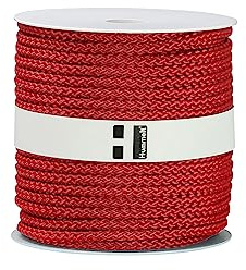 Hummelt Rope Universalseil Polypropylenseil 6mm 50m rot auf Rolle