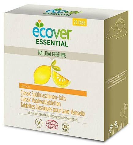 Ecover Essential Classic Spülmaschinen-Tabs Zitrone, 1,4 kg