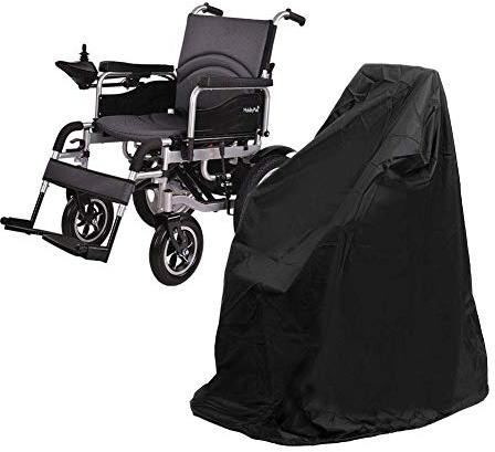 Schildeng Abdeckplane/Regenschutz für Motorroller, Rollstuhl, strapazierfähig, wasserdicht, professionelle wasserdichte Rollstuhlabdeckung Elektrische staubdichte Abdeckung für Rollstühle