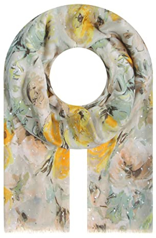 Majea Halstücher Damen Tuch Kopftuch Halstuch Schal Damen-Schal Tücher Stola (880034) (beige 15)