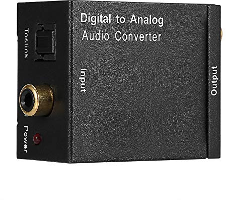 Conversor De Audio, Adapter für -Konverter Digital-Analog-KonverterConversor Optico Ein Analoger Koaxialer Optischer Audioadapter