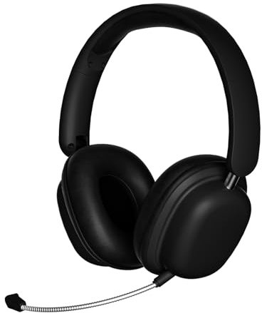 Fiauli Bluetooth Headphones Over Ear,HIFI Stereo Wireless Bluetooth Headphones,Bluetooth 5.3 WIreless Headphones Over Ear With Mic,Adjustable Foldable Headphones,20H Playtime for Travel (Black)