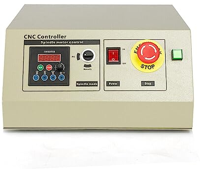 Graviermaschine 6090 CNC Fräsmaschine Metall, Fräsmaschinen CNC Router, mit Wasserkühlung Aluminiumrahmen und Steppermotor für präzise Gravuren (1500W 6090 Steuerbox)