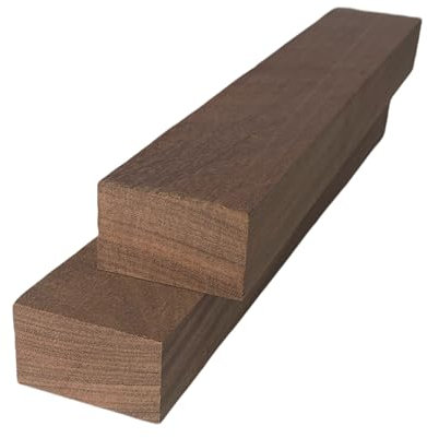 ARMLAZER Afrormosia, Pezzi di Legno Scuro Per Progetti Fai Da Te, Pezzi di Legno Esotici