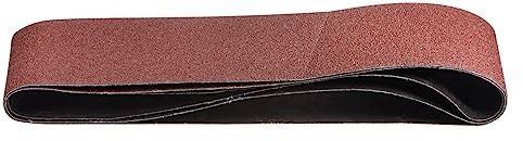sourcing map 3pcs Sanding Belts 102 x 914mm Belt Sander Paper 60 Grit Aluminum Oxide Sandpaper Belt for Sanding Polishing Wood Metal Paint