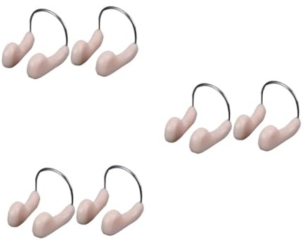 Yardwe 3 Series Pinzas para Nadar En La Nariz Clips De La Nariz Respiradero Hemorragia Nasal Enchufe De Oído para Los Ronquido Piscina Impermeable 2 Piezas X 3