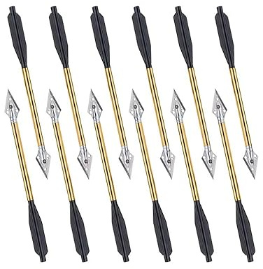 6,5 Armbrustbolzen Alu Bolzen Pfeile Armbrust Pistolenarmbrust 6-48 stk (24)