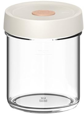 Uqezagpa Bocal de fermentation automatique en verre avec joint résistant pour mariner légumes, fruits et viandes