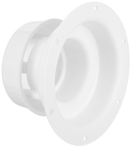 HOMOBABE Camper Vent Cap Replacement Rv Plumbing Vent Cap for Trailer Motorhome White Pp Anti-aging Ventilation Design for Bathroom