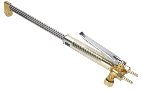 Keenso Torche de Coupe à L'oxyacétylène, en Acier Inoxydable Robuste pour le Soudage Professionnel, Outil de Coupe Manuel Portable de 50cm