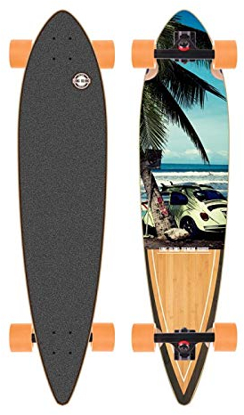 Long Island 42 Pintail Longboard Li, Unisex – Erwachsene, Mehrfarbig/Beetle, Einheitsgröße