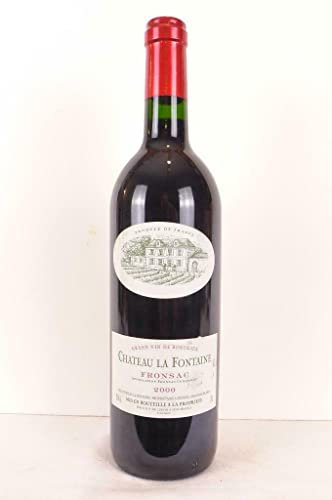 fronsac château la fontaine rouge 2000 - bordeaux