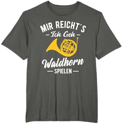 Hornist Orchester Horn Musiker Waldhorn T-Shirt