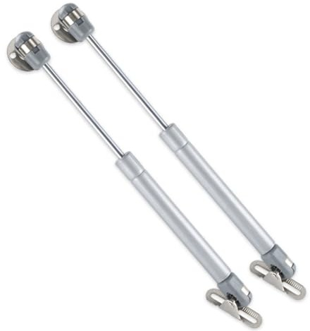 Support Buffer Telescopic Rod Cabinet Door Hydraulic Support Rod Flip-Up Door Pneumatic Rod Telescopic Spring Pneumatic Rod Toy Box Hinge 120N/2 Pack