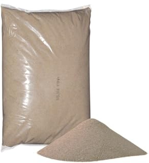 JARDIN202 - Arena de Sílice para Cesped Artificial | Sacos Arena 25 kg para Pavimentos Deportivos | Granulometria 02/06 | 40 sacos de 25 kg total 1.000 kg