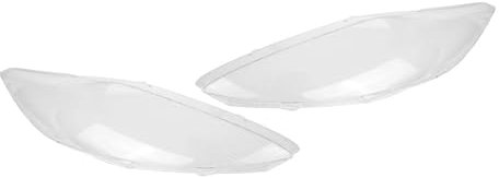 Scheinwerferglas Für Ford Für Fiesta 2009-2014 1 Paar Auto Front Scheinwerfer Scheinwerfer Objektiv Abdeckung Transparent Lampenschirm Klar Shell Scheinwerfer Objektiv Abdeckung