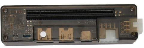 Tbest KDock per Scheda Video EsternaDock per Scheda Video Esterna per LaptopDock per Scheda Video per Laptop, Dock per Scheda Video per Laptop NGFF M.2 M Key PCI E 16X 6Pin 8Pin Power