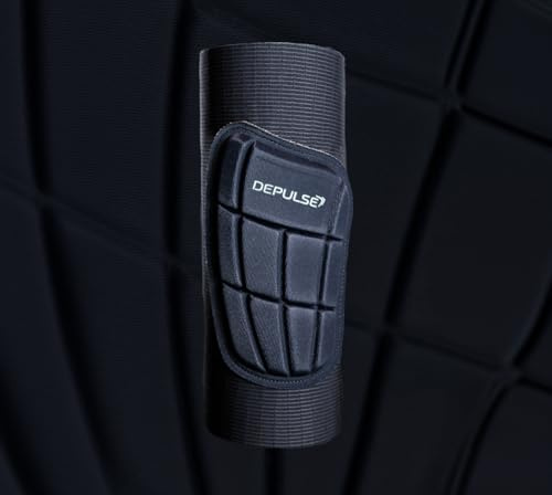 DEPULSE AeroGuard Pro Light Schienbeinschoner – Herren, Frauen, Kinder – Mini Schienbeinschoner maximaler Schutz