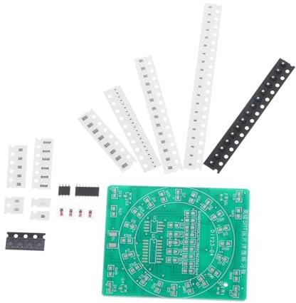 Gatuida Lötübungsplatine Satz Mit Leuchteffekt Selbstgemacht Elektronik Schaltungsprojekt Lernboard Kunststoff Für Heimwerker Und Elektronik Anfänger Training Für Löttechnik Und Elektronikpraxis