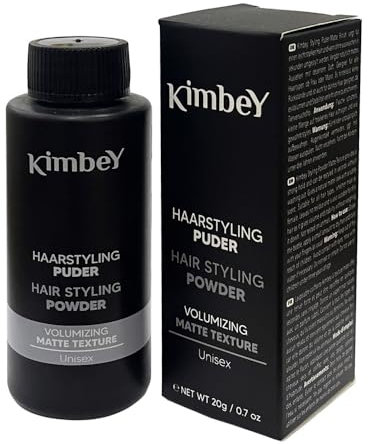 Kimbey Styling Powder Wax 20 g - Polvere per capelli per un volume extra e una finitura opaca