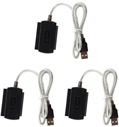 Sxmrmnx 3 cables adaptadores USB 2.0 a IDE S-/2.5/3.5 (cable adaptador)
