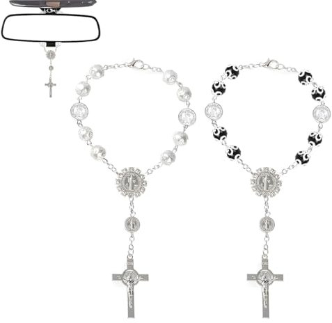 VONJUMA 2 Pcs Portafortuna Per Auto Gadget Auto Accessori Auto Interno Decorazioni Auto Per Specchietto Retrovisore Auto Accessori Auto Donna Uomo Decorazioni Macchina Accessori Per Auto Interni