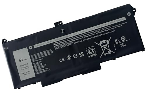 15.2V 63Wh RJ40G Laptop Akku für Dell Latitude 14 5420 Latitude 15 5520 Precision 15 3560 Mobile Workstation P137G P104F P137G001 P104F001 P104F002 075X16 01K2CF 0WK3F1 0M3KCN