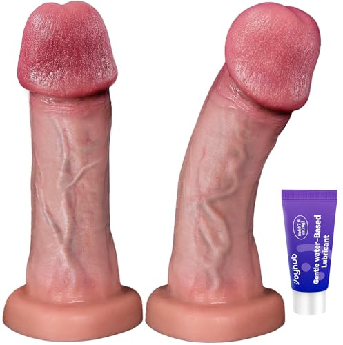 PRONFANS 16CM Gode Realiste Sex Toys, Dildo Sextoyse Femme Clitoridienne | Ventouse Sans Testicule Sextoys Godemichets Sextoy Homme Femme Gode Homme pour Anus Sex Toy Sex Toyspour pour Couple Ensemble