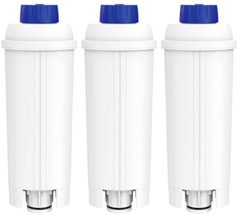 Reemplazo De Filtro De Agua DLSC002, Compatible Con Delonghi, Accesorio Suavizante De Máquina De Café(3pcs)