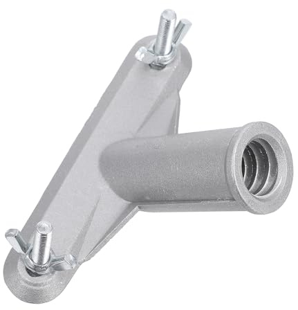 Broom Handle Threaded Adapter with Aluminium Alloy Extension Pole Connector for Broom Handles and Roller Brushes, Boosts Cleaning Efficiency and Enhanced Performance for Cleaning