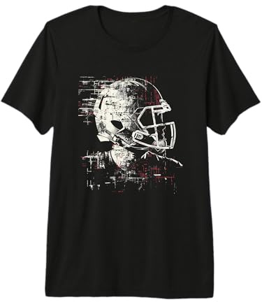 Casco da Football Americano Streetart Maglietta Premium