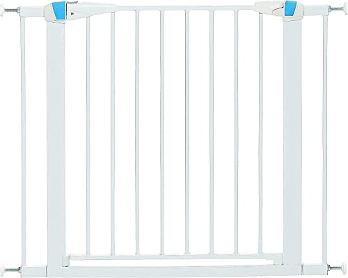 MidWest hem för husdjur stål husdjursgrind med fosforescerande lysrem; 73,66 cm hög husdjursgrind av stål 73,66 cm till 96,52 cm bred i mjuk vit med nattlampa glöd ram; 2929SG-GL