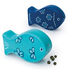 Excelsa Ocean Set Sale/Pepe, Ceramica, Azzurro, 2 unità