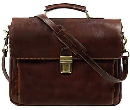 Time Resistance Leder Arbeitstasche – Handgemacht Ledertasche 15 Zoll Laptoptasche Bürotasche Notebooktasche Businesstasche Aktentasche Umhängetasch